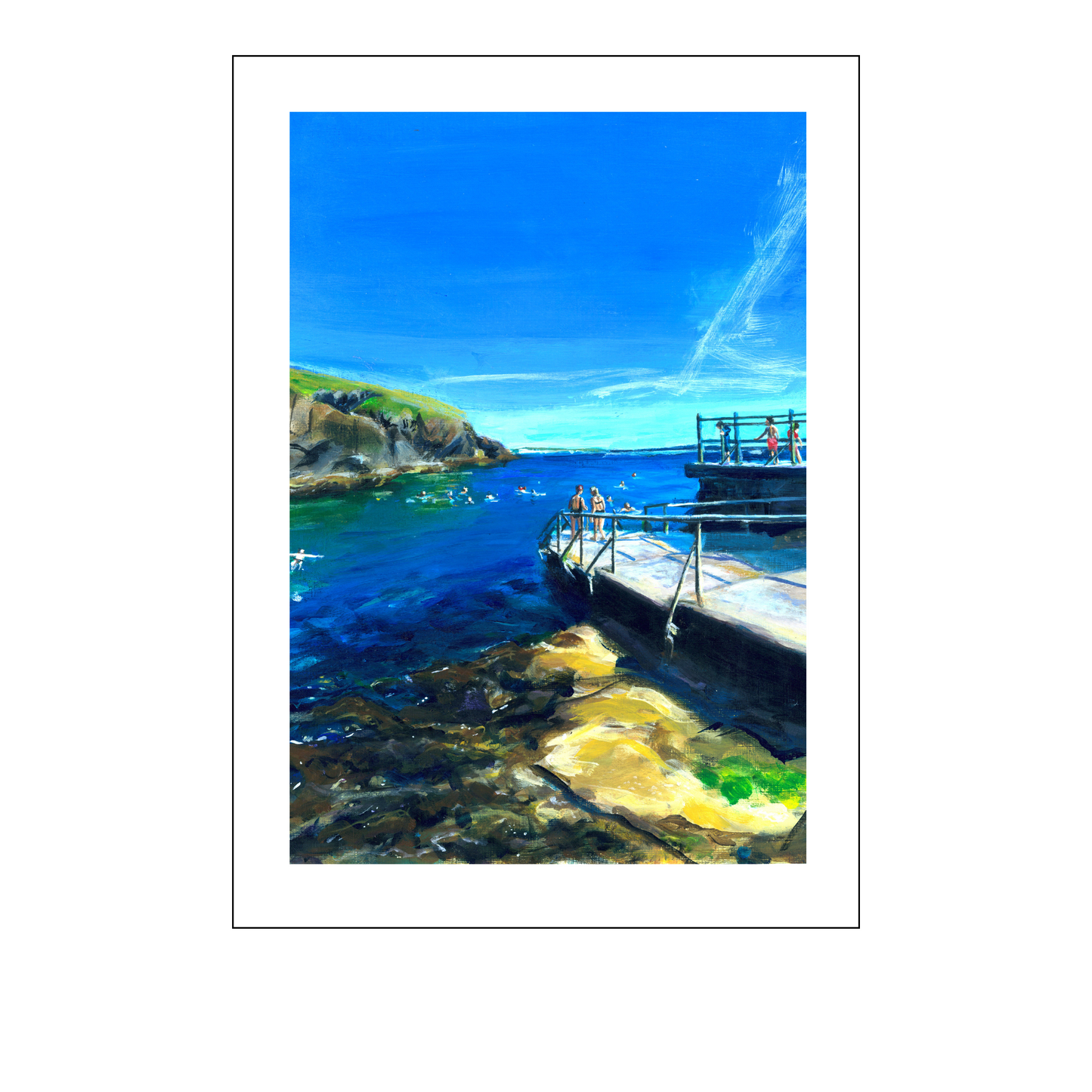 Summer Swim, Guillamene Print