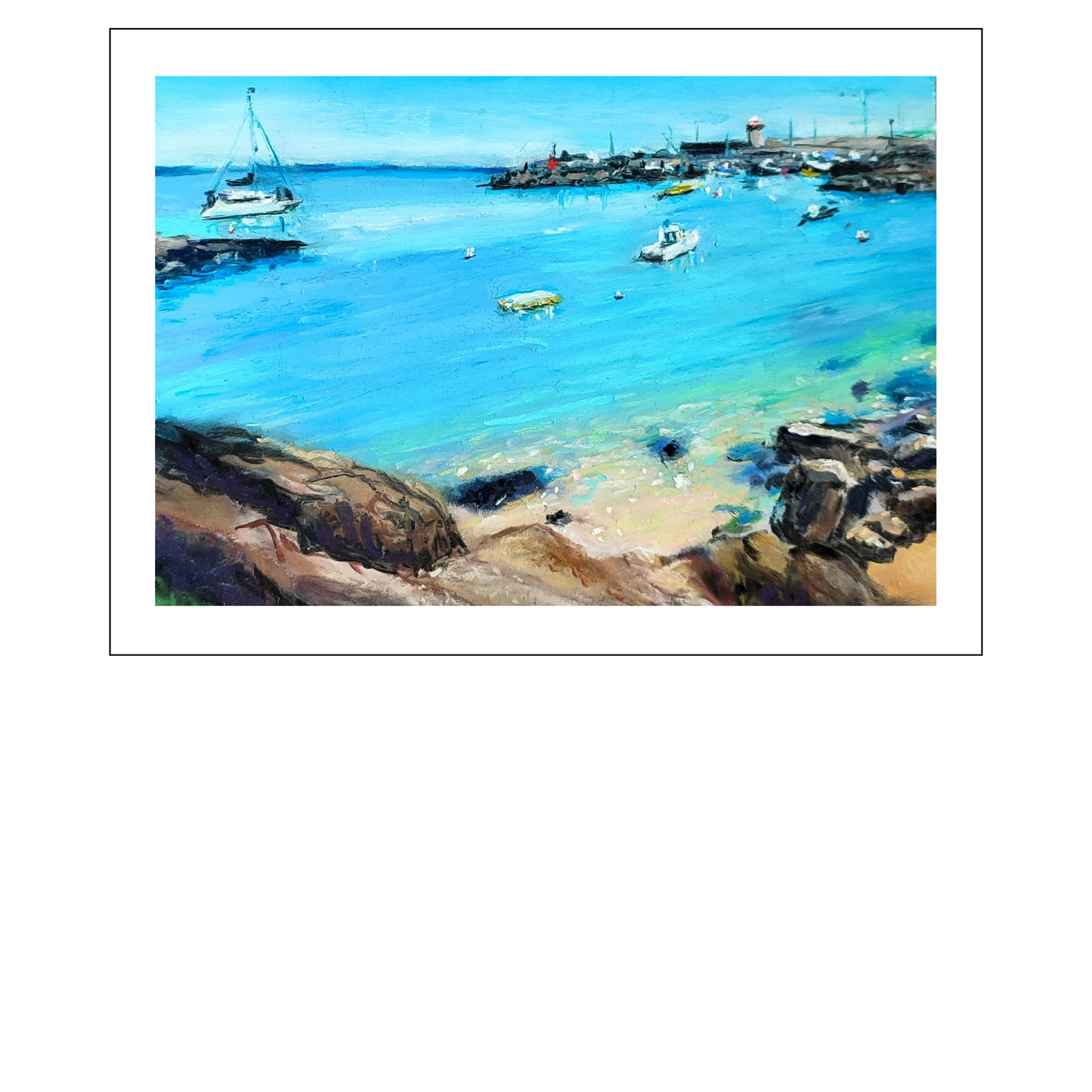 Harbour View, Dunmore East Print